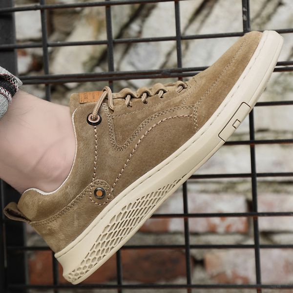 pig skin leather mens casual shoes slip resistent rubber man leisure leather shoes for male canvas shoe zapatos hombre, Black
pig skin leather mens casual shoes slip resistent rubber man leisure leather shoes for male canvas shoe zapatos hombre, Black