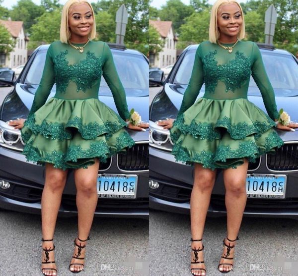 african black girls short homecoming dresses lace applique jewel neck short prom dress cocktail party dress robe vestidos de feista, Blue;pink
african black girls short homecoming dresses lace applique jewel neck short prom dress cocktail party dress robe vestidos de feista, Blue;pink