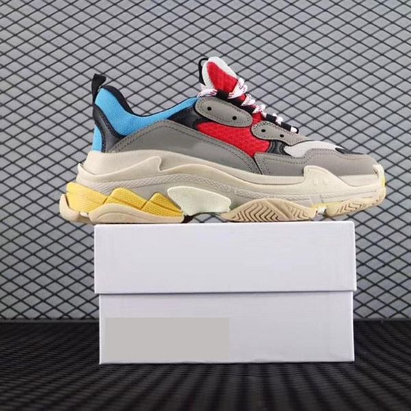 2019 горячие моды париж 17fw тройной s sneaker бежевый белый черный розовый тройной s повседневные папа обувь для мужчин в женщин дизайнерск, Black
2019 горячие моды париж 17fw тройной s sneaker бежевый белый черный розовый тройной s повседневные папа обувь для мужчин в женщин дизайнерск, Black