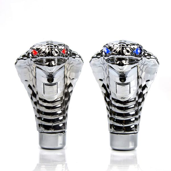 universal cobra manual transmission gear shift knob shifter red and blue led eyes snake gear stick lever shift knob
universal cobra manual transmission gear shift knob shifter red and blue led eyes snake gear stick lever shift knob