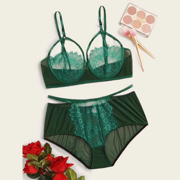 women lingerie corset lace underwire racy muslin two piece sleepwear underwear bra and brief sets ensemble lingerie femme fjsl, Red;black
women lingerie corset lace underwire racy muslin two piece sleepwear underwear bra and brief sets ensemble lingerie femme fjsl, Red;black