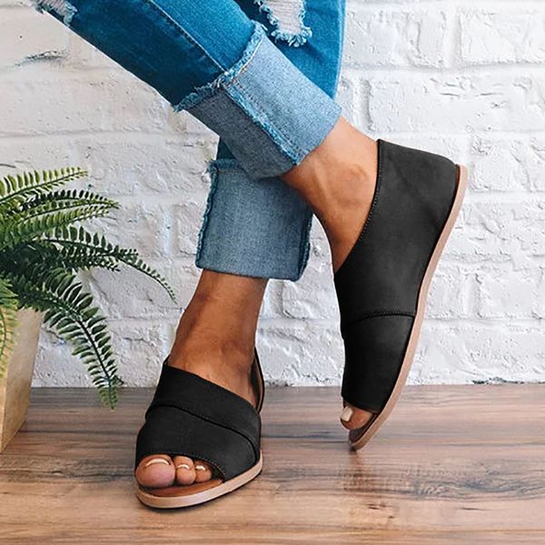 sandalias de mujer 2019 retro liso suave para mujer zapatos planos peep toe boca de pescado tobillo romano botas de mujer sandalias talla, Black
sandalias de mujer 2019 retro liso suave para mujer zapatos planos peep toe boca de pescado tobillo romano botas de mujer sandalias talla, Black