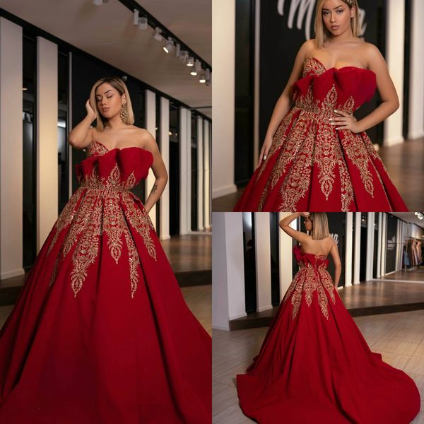 2019 princess red prom dresses with gold appliqued sweetheart a line sweep train elegant evening gowns custom plus size guest dress, Black
2019 princess red prom dresses with gold appliqued sweetheart a line sweep train elegant evening gowns custom plus size guest dress, Black