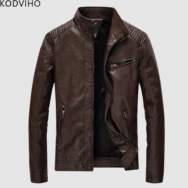 winter pu leather jacket men black fleece coat stand collar warm outwear mens thick motorcycle windbreaker spring autumn brand
winter pu leather jacket men black fleece coat stand collar warm outwear mens thick motorcycle windbreaker spring autumn brand