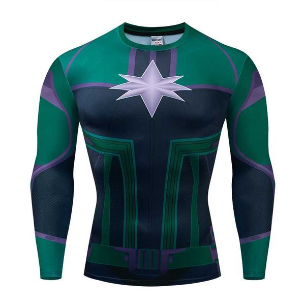 compression shirt fitness clothes t-shirt new 3d men and women fit material superhero long-sleeved, Black;blue
compression shirt fitness clothes t-shirt new 3d men and women fit material superhero long-sleeved, Black;blue