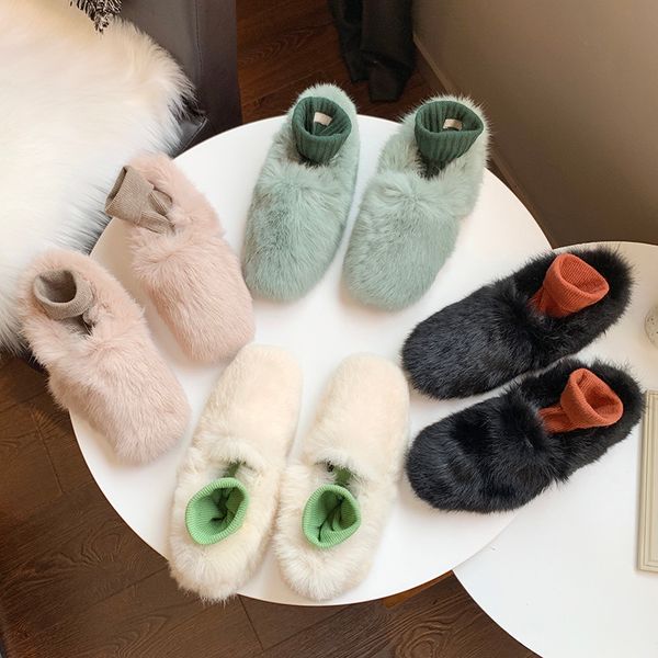 korean shoes autumn white sneakers loafers fur all-match female footwear shallow mouth soft round toe women's moccasins 2019, Black
korean shoes autumn white sneakers loafers fur all-match female footwear shallow mouth soft round toe women's moccasins 2019, Black