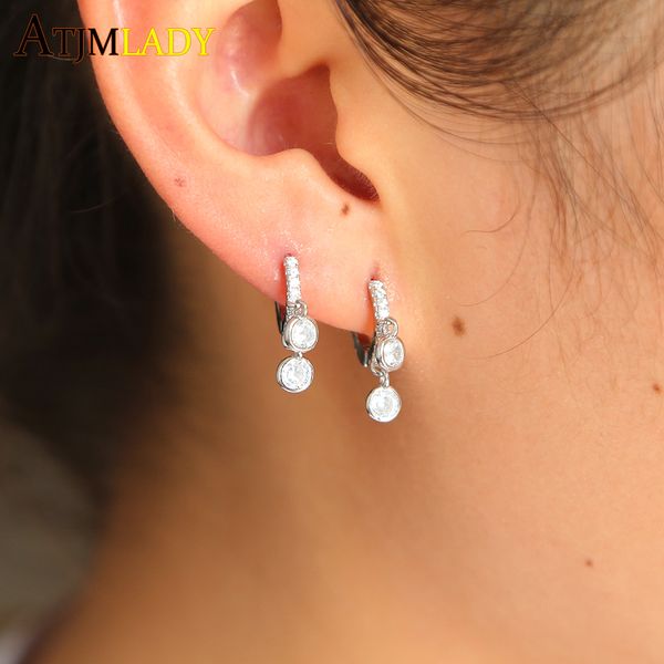 fashion- brincos earings tear drop cubic zirconia earringst girl women jewelry gift 925 sterling dangle small earring, Golden;silver 
fashion- brincos earings tear drop cubic zirconia earringst girl women jewelry gift 925 sterling dangle small earring, Golden;silver