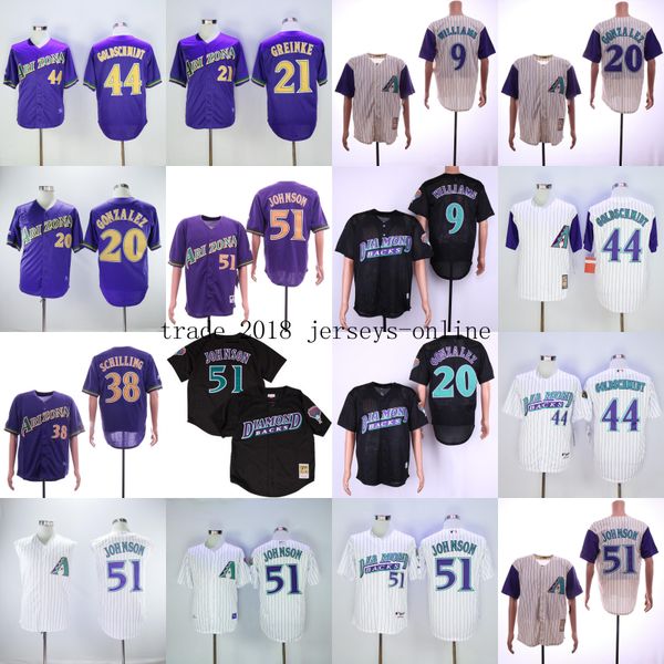 arizona 51 randy johnson diamondbacks 20 luis gonzalez 44 paul goldschmidt 38 curt schilling 9 matt williams baseball size m-3xl 05, Blue;black
arizona 51 randy johnson diamondbacks 20 luis gonzalez 44 paul goldschmidt 38 curt schilling 9 matt williams baseball size m-3xl 05, Blue;black
