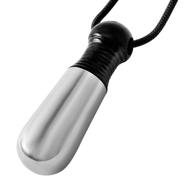 ijd9472 stainless steel polish black cylinder cremation souvenir pendant for ashes urn keepsake memorial necklace jewelry for gift, Silver
ijd9472 stainless steel polish black cylinder cremation souvenir pendant for ashes urn keepsake memorial necklace jewelry for gift, Silver