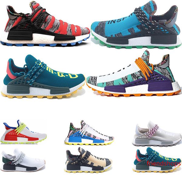 2019 human race hu trail pharrell williams x nerd men running shoes black white solar pack mens trainers women sports sneaker eur 36-47
2019 human race hu trail pharrell williams x nerd men running shoes black white solar pack mens trainers women sports sneaker eur 36-47