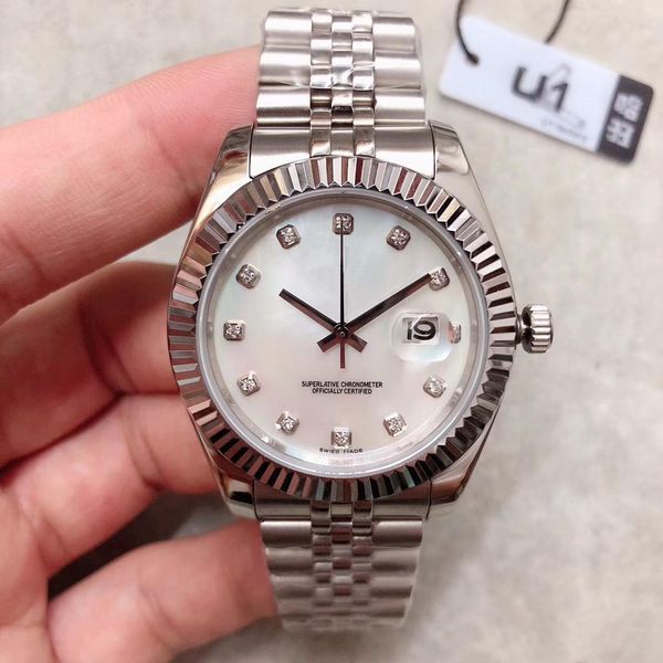 luxury watch 41mm datejust shell color mechanical automatic designer watches stainless steel business fashion president mens wrist watches, Slivery;brown
luxury watch 41mm datejust shell color mechanical automatic designer watches stainless steel business fashion president mens wrist watches, Slivery;brown