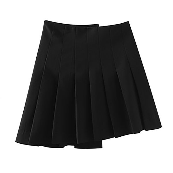 blackhigh waist asymmetric pleated skirt shows thin academic style skirt a-line in spring and, Black
blackhigh waist asymmetric pleated skirt shows thin academic style skirt a-line in spring and, Black