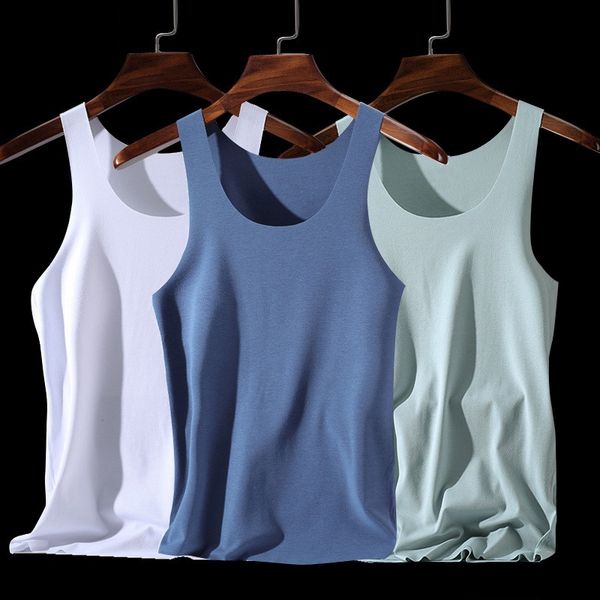 2020 new seamless ice silk men' vest large vest vestsize thin breathable narrow shoulder round neck sleeveless base shirt, White;black
2020 new seamless ice silk men' vest large vest vestsize thin breathable narrow shoulder round neck sleeveless base shirt, White;black