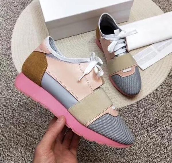 2018 new designer man woman leather casual shoes low cut breathable mesh sneaker outdoors trainers runner shoes sneakerus5-11.5 ii7, Black
2018 new designer man woman leather casual shoes low cut breathable mesh sneaker outdoors trainers runner shoes sneakerus5-11.5 ii7, Black