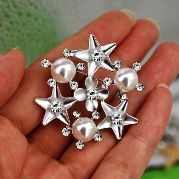 rhinestone flower brooch pins badges silver plated brooches for women simulated-pearl brooch for women crystal star brooches, Gray
rhinestone flower brooch pins badges silver plated brooches for women simulated-pearl brooch for women crystal star brooches, Gray