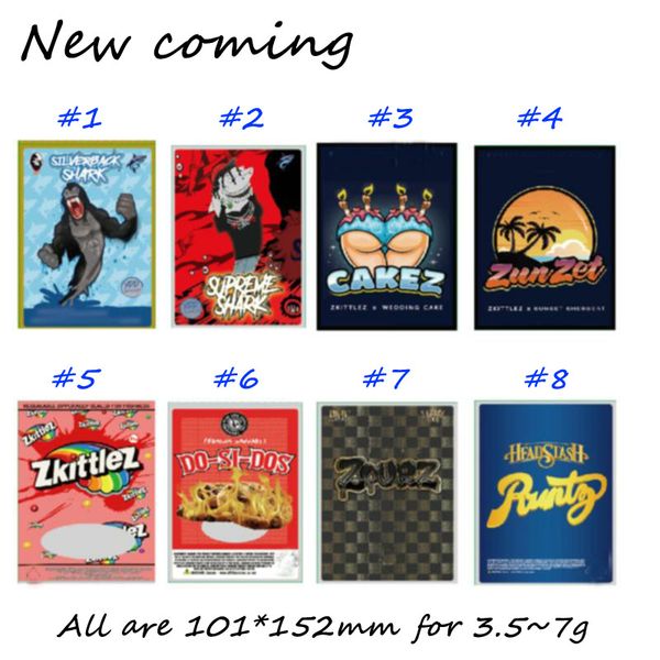 3.5~7 г новый запах доказательство сумки Silverback shark Cakez Zunzet Zkittlez Do-Si-Dos Zourz Headstash Runtz для сухой травы цветок
3.5~7 г новый запах доказательство сумки Silverback shark Cakez Zunzet Zkittlez Do-Si-Dos Zourz Headstash Runtz для сухой травы цветок