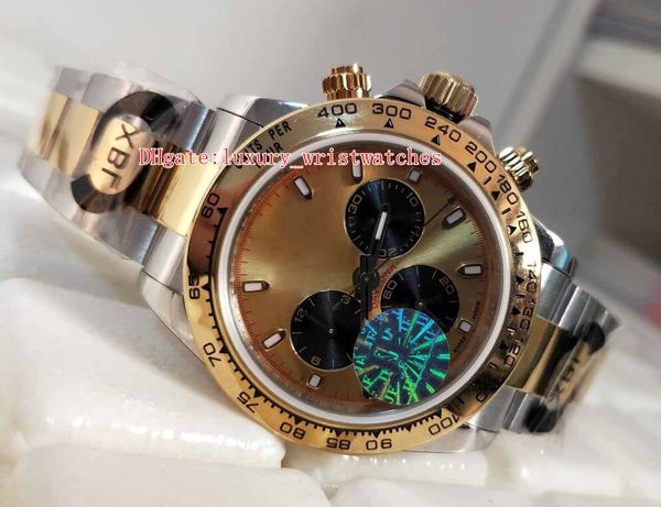 jfactotry cosmograph 116508 40mm 18k gold & steel swiss eta movement chronograph working automatic mechanical men watch watches, Slivery;brown
jfactotry cosmograph 116508 40mm 18k gold & steel swiss eta movement chronograph working automatic mechanical men watch watches, Slivery;brown