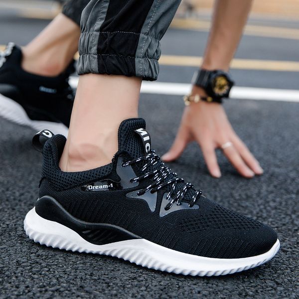 2020 new mesh men sneakers casual shoes lac-up men shoes lightweight comfortable breathable walking sneakers zapatillas hombre, Black
2020 new mesh men sneakers casual shoes lac-up men shoes lightweight comfortable breathable walking sneakers zapatillas hombre, Black