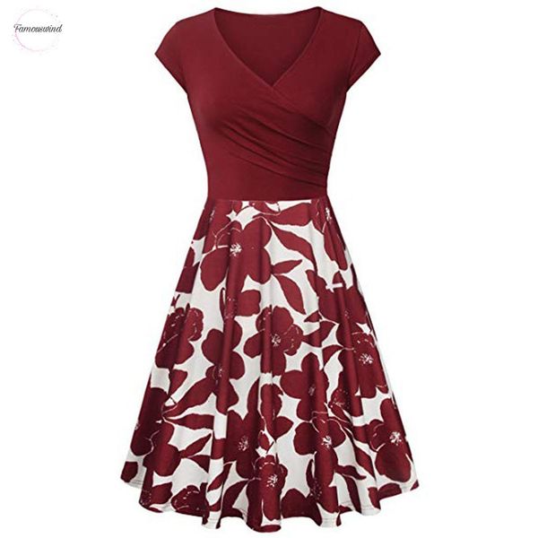 short womens summer dress sleeve cross v neck dresses vintage elegant a line vestidos sundress women designer clothes, Black;gray
short womens summer dress sleeve cross v neck dresses vintage elegant a line vestidos sundress women designer clothes, Black;gray