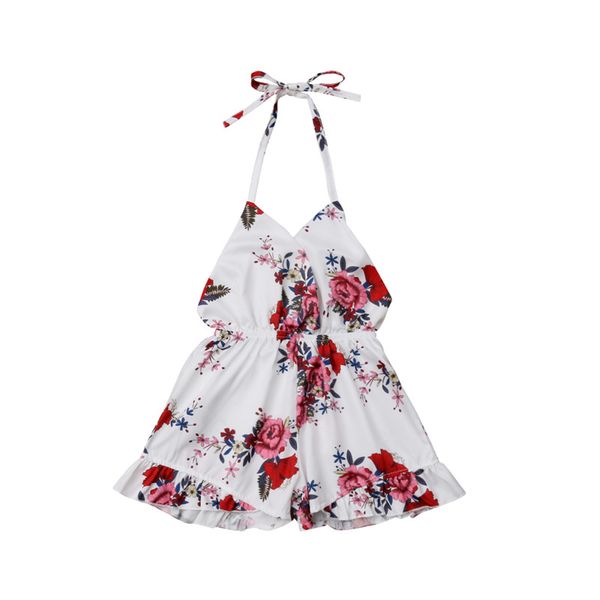 summer bohemian baby girls sleeveless floral rompers cute v neck hlater backless breathable flower jumpsuits kids palysuits, White
summer bohemian baby girls sleeveless floral rompers cute v neck hlater backless breathable flower jumpsuits kids palysuits, White
