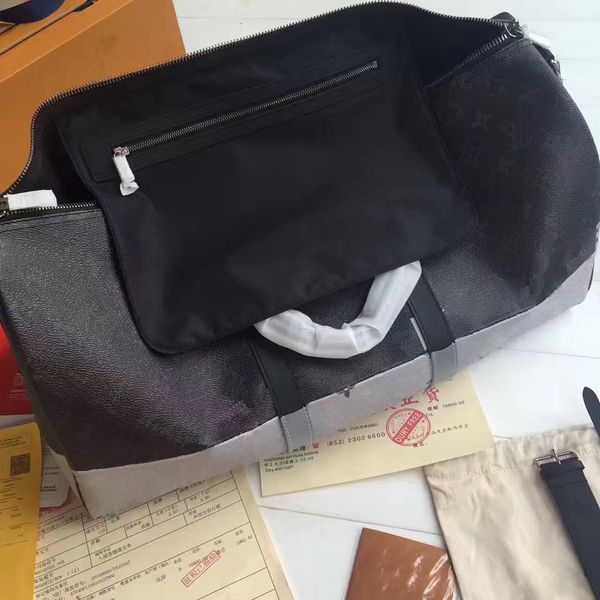 keepall 50 travel bags for men and women black and white real leather crossbody totes bag for ladies man size 50 x 29 x 22 cm
keepall 50 travel bags for men and women black and white real leather crossbody totes bag for ladies man size 50 x 29 x 22 cm