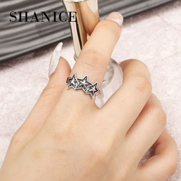 shanice 925 sterling silver punk star open rings for women engagement ring female black 3 stars adjustable ring fashion jewelry, Slivery;golden
shanice 925 sterling silver punk star open rings for women engagement ring female black 3 stars adjustable ring fashion jewelry, Slivery;golden