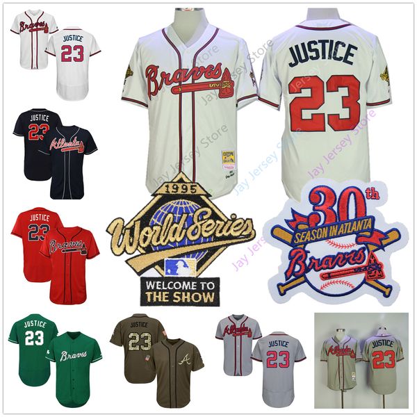 David Justice Jersey Atlanta Cooperstown Braves 1995 WS World Series Home Away Button Pullover All Stitched Flexbase Cool Base
David Justice Jersey Atlanta Cooperstown Braves 1995 WS World Series Home Away Button Pullover All Stitched Flexbase Cool Base
