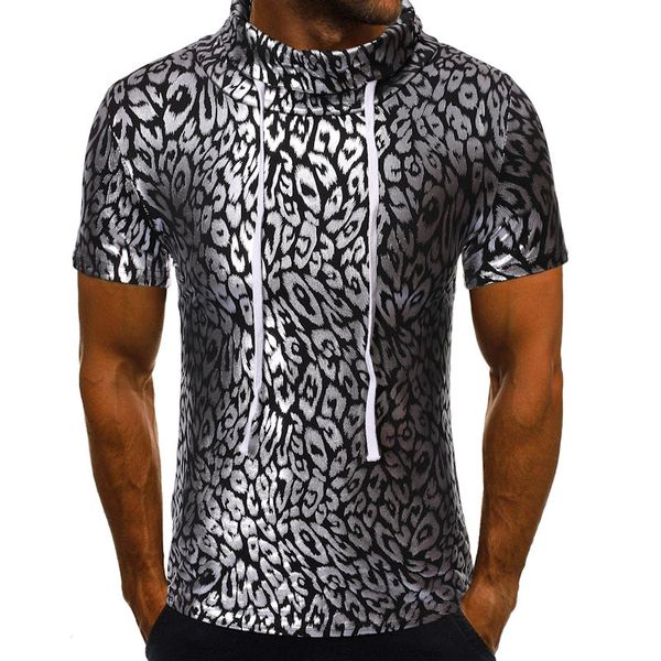2019 summer new style europe and america men fashion night club style cool's glitter 3d leopord pattern printing short-sleeved t, White;black
2019 summer new style europe and america men fashion night club style cool's glitter 3d leopord pattern printing short-sleeved t, White;black