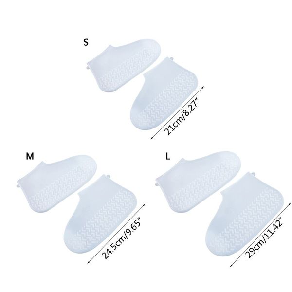 silicone waterproof shoes cover protector non-slip overshoes snow rain boot reusable washable outdoor cycling for kids men women
silicone waterproof shoes cover protector non-slip overshoes snow rain boot reusable washable outdoor cycling for kids men women