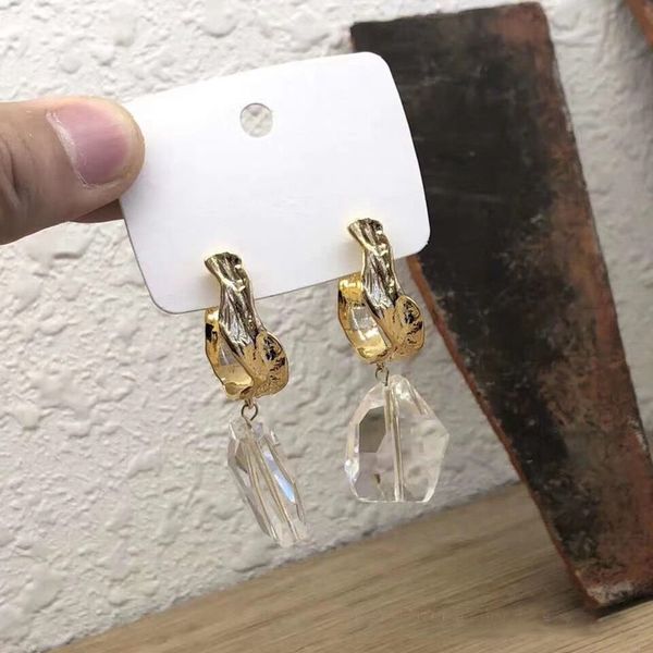 mengjiqiao 2019 new fashion irregular geometric metal circle drop earrings transparent crystal long pendientes mujer moda, Silver
mengjiqiao 2019 new fashion irregular geometric metal circle drop earrings transparent crystal long pendientes mujer moda, Silver
