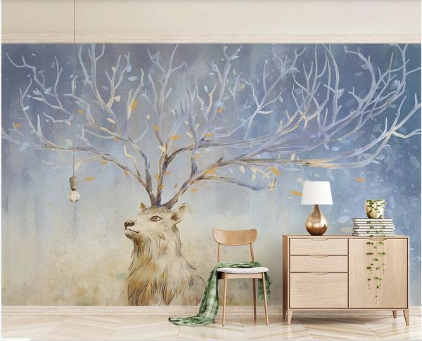 custom p 3d wallpaper 3d space new retro fashion nordic style hand-painted fawn tv background wall wallpaper for walls 3 d
custom p 3d wallpaper 3d space new retro fashion nordic style hand-painted fawn tv background wall wallpaper for walls 3 d