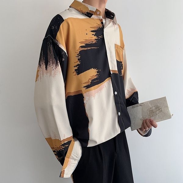 2019 spring and autumn new youth male port fashion casual couple big size japanese long-sleeved loose shirt white -5xl, White;black
2019 spring and autumn new youth male port fashion casual couple big size japanese long-sleeved loose shirt white -5xl, White;black