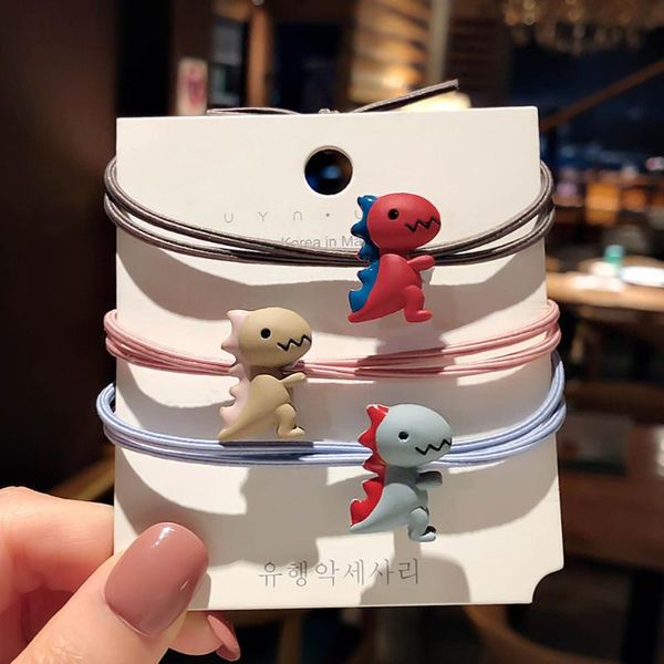 korea cute little dinosaur hair ropes simple headdress elastic hair rubber bands for women fashion jewelry accessories, Slivery;white
korea cute little dinosaur hair ropes simple headdress elastic hair rubber bands for women fashion jewelry accessories, Slivery;white