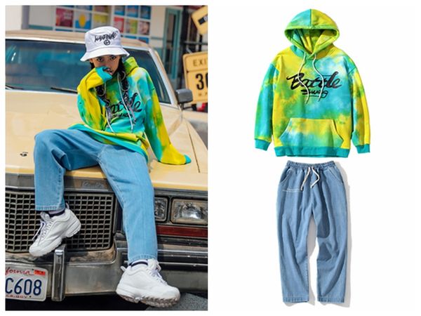 children's yellow graffiti hooded sweater pants 2pcs set street dance costume hip hop stage girl fall camisa masculina homme, White
children's yellow graffiti hooded sweater pants 2pcs set street dance costume hip hop stage girl fall camisa masculina homme, White