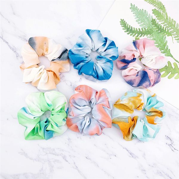 tie-dyed women girls scrunchies gradient color hairbands circle elestic rubber hair rope hair holder scrunchy hair accessories d3603, Slivery;white
tie-dyed women girls scrunchies gradient color hairbands circle elestic rubber hair rope hair holder scrunchy hair accessories d3603, Slivery;white