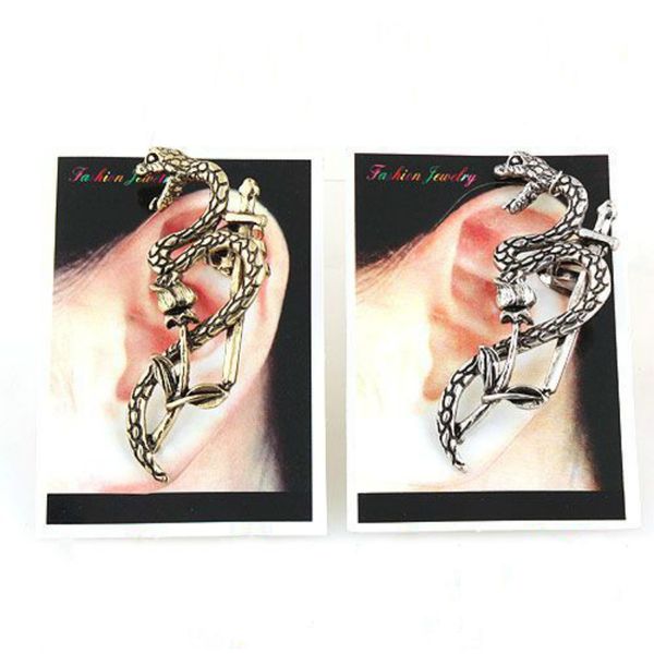 gothic punk metal cross snake flower ear cuff earrings gold silver color fashion vintage clip earrings for women men 1pcs
gothic punk metal cross snake flower ear cuff earrings gold silver color fashion vintage clip earrings for women men 1pcs