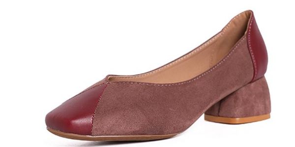 2019 women's shoes in spring and autumn with new style middle heel coarse heel square head suede@43, Black
2019 women's shoes in spring and autumn with new style middle heel coarse heel square head suede@43, Black