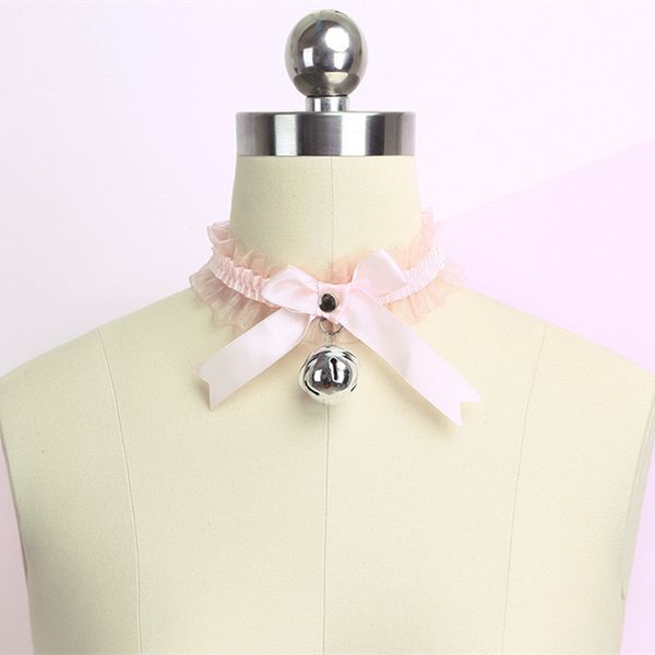 new fashion women gothic simple lace collar bow knot bell choker pendant necklace neck dress for girls party gift jewelry, Golden;silver
new fashion women gothic simple lace collar bow knot bell choker pendant necklace neck dress for girls party gift jewelry, Golden;silver