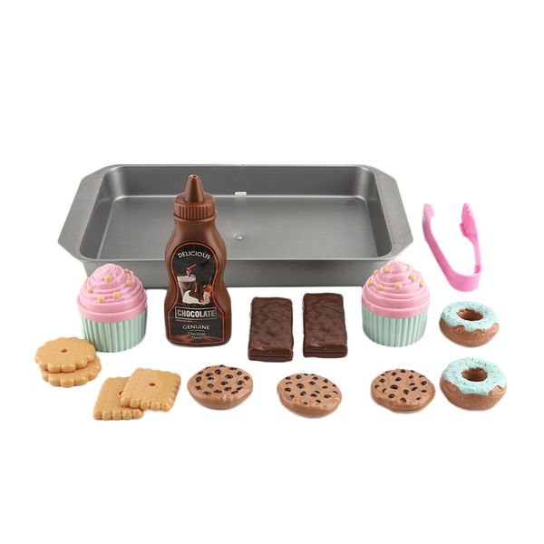 16 pieces plastic dessert cookies playset tea party pretend play toys for kids toddler
16 pieces plastic dessert cookies playset tea party pretend play toys for kids toddler