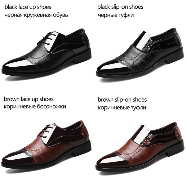 fashion business dress men shoes new classic leather men's suits shoes fashion slip on dress shoes men oxfords size 38-48 dd273, Black
fashion business dress men shoes new classic leather men's suits shoes fashion slip on dress shoes men oxfords size 38-48 dd273, Black