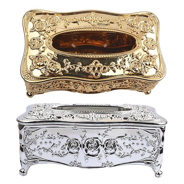 2pcs rose flower pattern tissue box acrylic wide use for living room bedroom car 
2pcs rose flower pattern tissue box acrylic wide use for living room bedroom car