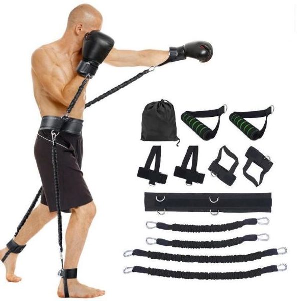 100lbs 140lbs resistance bands boxing crossfit exercise bouncing trainer jump training workout pull rope kicking fitness
100lbs 140lbs resistance bands boxing crossfit exercise bouncing trainer jump training workout pull rope kicking fitness