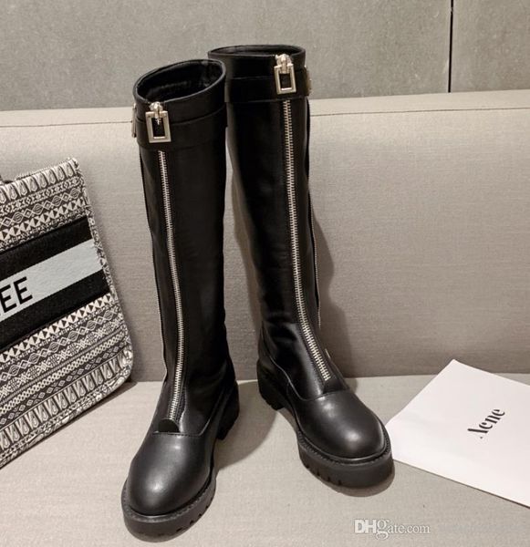luxury women designer zip border knee high boots come with box size 35 to 40, Black
luxury women designer zip border knee high boots come with box size 35 to 40, Black