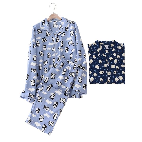 cute panda pajamas sets men sleepwear new spring 100% brushed cotton casual long-sleeve sleepwear pijamas hombres men pyjamas, Black;brown
cute panda pajamas sets men sleepwear new spring 100% brushed cotton casual long-sleeve sleepwear pijamas hombres men pyjamas, Black;brown