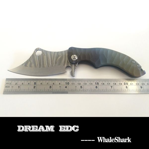 Ganondorf Rugged folding knife D2 blade titanium handle outdoor camping hunting survival tools self-defense best EDC free fast shipping
Ganondorf Rugged folding knife D2 blade titanium handle outdoor camping hunting survival tools self-defense best EDC free fast shipping