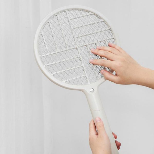 2 in 1 multifunctional 90 degree rotatable foldable electric mosquito swatter handheld usb charging non toxic with led light
2 in 1 multifunctional 90 degree rotatable foldable electric mosquito swatter handheld usb charging non toxic with led light