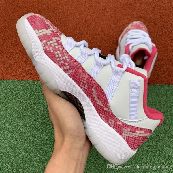 release 11 low wmns pink snakeskin basketball shoes men women 11s athletic sports sneakers with original box ah7860-106
release 11 low wmns pink snakeskin basketball shoes men women 11s athletic sports sneakers with original box ah7860-106