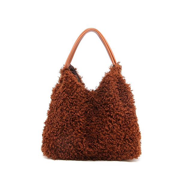 2019 autumn and winter new casual female handbag fashion wild lamb plush retro casual solid color shoulder bag women
2019 autumn and winter new casual female handbag fashion wild lamb plush retro casual solid color shoulder bag women