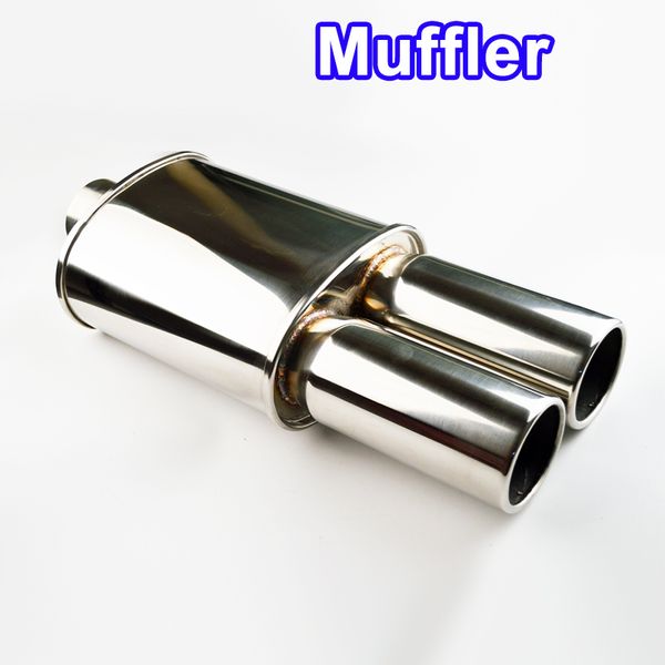 salbeitech auto exhaust muffler body length 10" inlet 2.5"/3" outlet 3"/3.5" car tail pipe
salbeitech auto exhaust muffler body length 10" inlet 2.5"/3" outlet 3"/3.5" car tail pipe