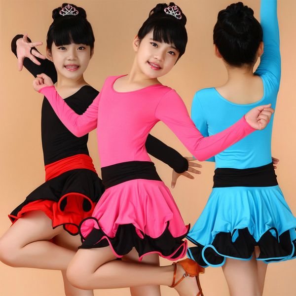 stage wear students children kid latin dancewear competition dancing clothing girl dance costume child ballet dress for girlstb, Black;red
stage wear students children kid latin dancewear competition dancing clothing girl dance costume child ballet dress for girlstb, Black;red